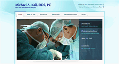 Desktop Screenshot of kailoralsurgery.com