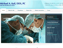 Tablet Screenshot of kailoralsurgery.com